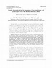 Research paper thumbnail of Genetic divergence in half-sib progenies of Pinus wallichiana A.B. Jackson plus trees in the Kashmir Himalaya, India