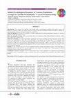 Research paper thumbnail of Initial Psychological Response of Various Population Groups to COVID-19 Pandemic: A Cross Sectional Study