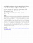 Research paper thumbnail of Adverse Fetal and Neonatal Outcomes following in-utero exposure to Oxcarbazepine: A Systematic Review and Meta-Analysis