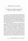 Research paper thumbnail of Os Tempos na (depois da) História: Revoltas, Crise e Guerra