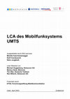 Research paper thumbnail of LCA des Mobilfunksystems UMTS