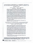 Research paper thumbnail of Evaluación De La Resistencia a La Corrosión Atmosférica De Los Aceros Sidor-Arco (A-588) y Acero Al Carbono (A-36) en Medio Rural