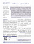 Research paper thumbnail of Role of the “craniofacial orthodontist” in a “craniofacial team”