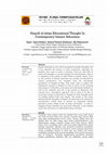 Research paper thumbnail of The Naquib al-Attas Educational Thought In Contemporary Islamic Education