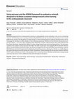 Research paper thumbnail of Using personas and the ADKAR framework to evaluate a network designed to facilitate sustained change toward active learning in the undergraduate classroom