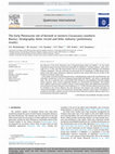 Research paper thumbnail of The Early Pleistocene site of Kermek in western Ciscaucasia (southern Russia): Stratigraphy, biotic record and lithic industry (preliminary results)