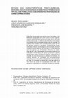 Research paper thumbnail of Estudo Das Características Físico-Químicas, Microbiológicas e Sensoriais De Embutidos Fermentados Tipo Salame Formulados Com Diferentes Proporções De Carne Caprina e Suína