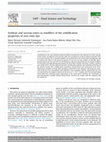 Research paper thumbnail of Sorbitan and sucrose esters as modifiers of the solidification properties of zero trans fats