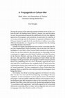 Research paper thumbnail of 6 Propaganda or Culture War: Jihad, Islam, and Nationalism in Turkish Literature during World War i