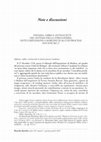 Research paper thumbnail of Infamia, sabba e antisocietà nel sistema della stregoneria. Note e riflessioni a margine di alcuni processi (XVI-XVII sec.)