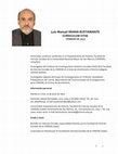 Research paper thumbnail of Curriculum vitae Luis Arana Bustamante