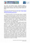 Research paper thumbnail of JARA FUENTE, José Antonio (coord.), Emociones políticas y políticas de la emoción: Las sociedades urbanas en la Baja Edad Media