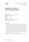 Research paper thumbnail of Working at the interface: the Daly Languages project