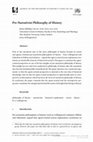 Research paper thumbnail of Pre-Narrativist Philosophy of History