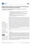 Research paper thumbnail of Optimizing the Performance of Coupled 1D/2D Hydrodynamic Models for Early Warning of Flash Floods