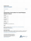 Research paper thumbnail of Characterization of Root Exudates From Crested Wheatgrass (Agropyron cristatum)