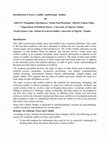 Research paper thumbnail of Introduction to Peace, Conflict andStrategic Studies