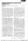 Research paper thumbnail of Earth Mounds In Northern Australia: A Review