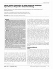 Research paper thumbnail of Fibrin sealant: alternative to nasal packing in endonasal operations. A prospective randomized study