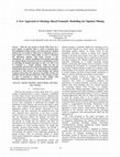 Research paper thumbnail of A New Approach to Ontology-Based Semantic Modelling for Opinion Mining