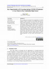 Research paper thumbnail of E-learning+Opportunities+(Revisions) Kassy+Sey