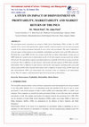 Research paper thumbnail of A STUDY ON IMPACT OF DISINVESTMENT ON PROFITABILITY, MARKETABILITY AND MARKET RETURN OF THE PSUS