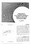 Research paper thumbnail of Premiers résultats de recherches sur des profils d'ouvrages en enrochements, économiques, stables et non franchis par une houle de caractéristiques données