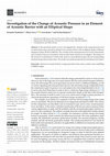 Research paper thumbnail of Investigation of the Change of Acoustic Pressure in an Element of Acoustic Barrier with an Elliptical Shape