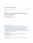 Research paper thumbnail of Allocutio: Articulating the Task for the Future of African Catholicism