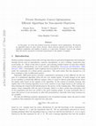 Research paper thumbnail of Private Stochastic Convex Optimization: Efficient Algorithms for Non-smooth Objectives