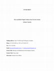 Research paper thumbnail of Session Chair: Nancy Qian Discussant: Adriana Lleras-MuneyStress and Birth Weight: Evidence from Terrorist Attacks