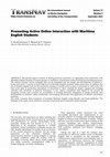 Research paper thumbnail of Promoting Active Online Interaction with Maritime English Students