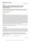 Research paper thumbnail of Allergenic tree pollen in Johannesburg and Cape Town as a public health risk: towards a sustainable implementation framework for South African cities