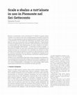 Research paper thumbnail of Scale a sbalzo a tutt'alzata in uso in Piemonte nel Sei-Settecento