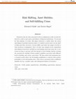 Research paper thumbnail of Risk Shifting, Asset Bubbles, and Self-fulfilling Crises