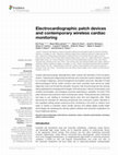 Research paper thumbnail of Electrocardiographic patch devices and contemporary wireless cardiac monitoring