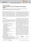 Research paper thumbnail of The Intermediates in Lewis Acid Catalysis with Lanthanide Triflates