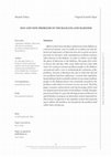 Research paper thumbnail of Old and new problems in the Balkans and Marxism