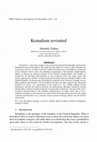 Research paper thumbnail of Kemalism revisited