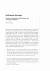 Research paper thumbnail of Hollywood-Montage. Theorie, Geschichte und Analyse des «Vorkapich-Effekts»