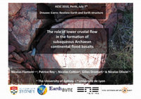 Research paper thumbnail of The role of lower crustal flow in the formation of subaqueous Archaean continental flood basalt