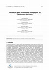 Research paper thumbnail of Formação para a Inovação Pedagógica no Politécnico do Porto