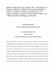 Research paper thumbnail of Human Rights in Turkey: An Analysis of the Public Values and Attitudes towards Rights and Freedoms