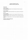 Research paper thumbnail of Ideologies and Identities in Turkey: Changing Trends in the Public Opinion Surveys from 2006 to 2016