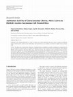 Research paper thumbnail of Research Article Antitumor Activity of Citrus maxima (Burm.) Merr. Leaves in Ehrlich’s Ascites Carcinoma Cell-Treated Mice