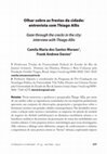 Research paper thumbnail of Olhar sobre as frestas da cidade: entrevista com Thiago Allis