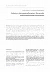 Research paper thumbnail of Evoluzione tipológica delle camere dei nuraghi: un’approssimazione morfometrica