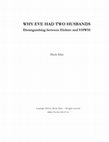 Research paper thumbnail of Why Eve Had Two Husbands: Distinguishing between Elohim and YHWH