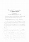 Research paper thumbnail of El estudio de la historia reciente y la memoria colectiva