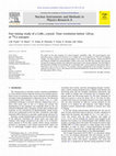 Research paper thumbnail of Fast timing study of a CeBr3 crystal: Time resolution below 120ps at 60Co energies